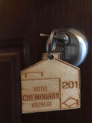 Отель Chemodann Kazbegi Степанцминда Двухместный номер с 1 кроватью и балконом-14